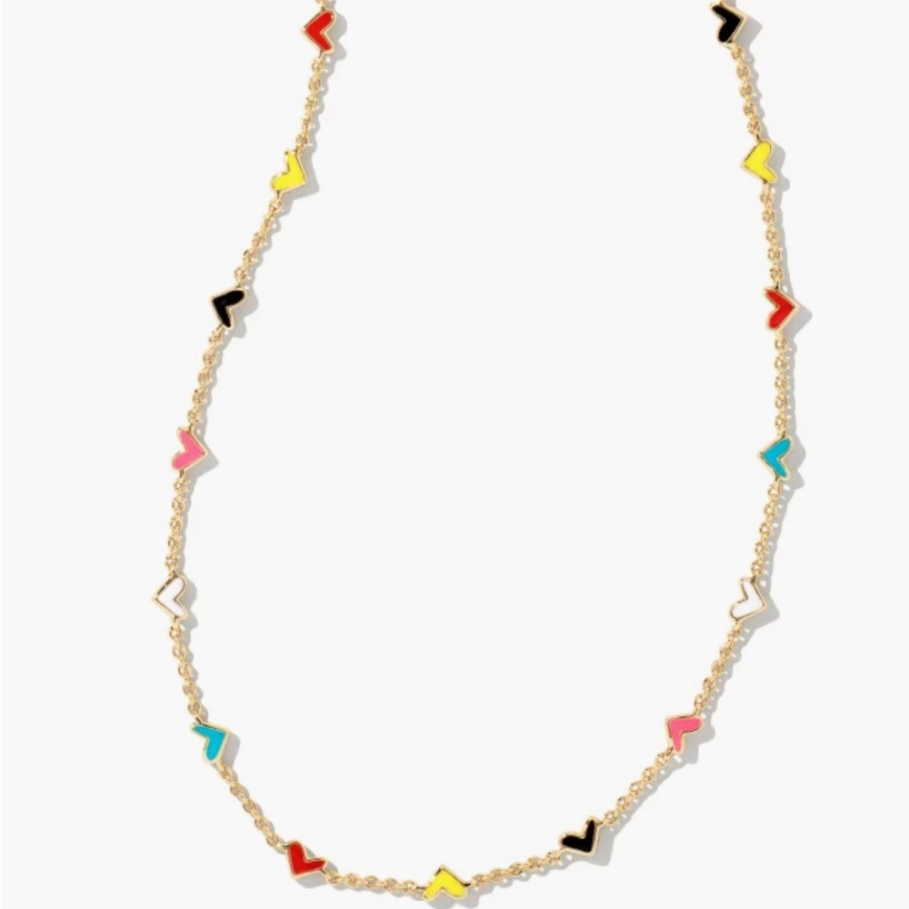 Kendra Scott Heart Choker Necklace
